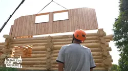 Chalets sur mesure Grue sous haute tension