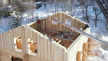 Chalets sur mesure Alerte à la neige
