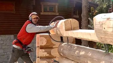 Chalets sur mesure Un chalet en trois jours !