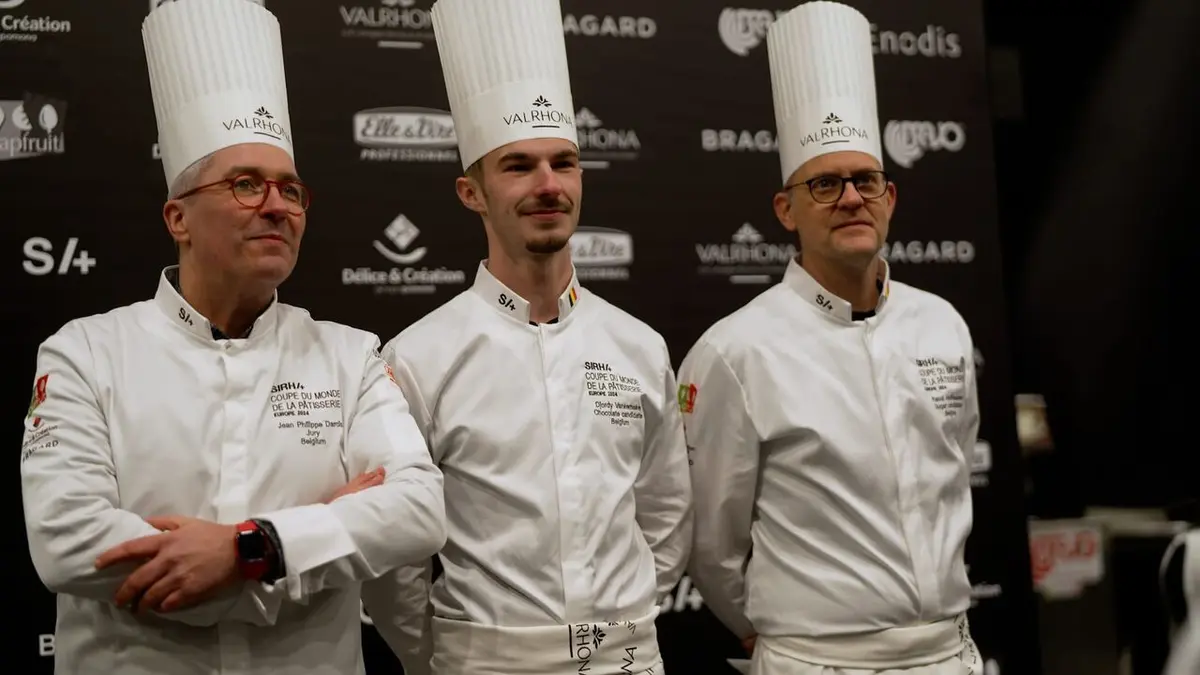 Championnats de pâtisserie : 9 mois avec l'équipe belge La Coupe d'Europe de pâtisserie