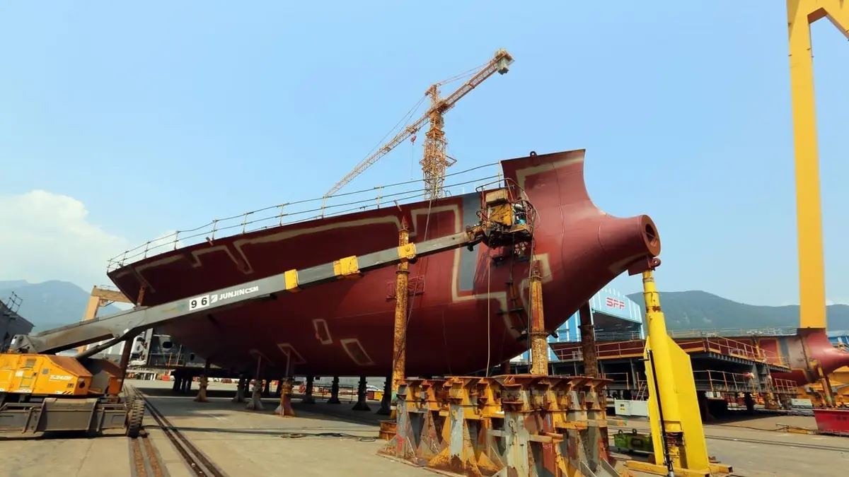 Chantier naval XXL Super chantier