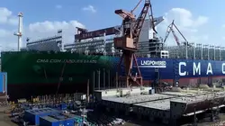 Chantier XXL : Méga porte-conteneur français