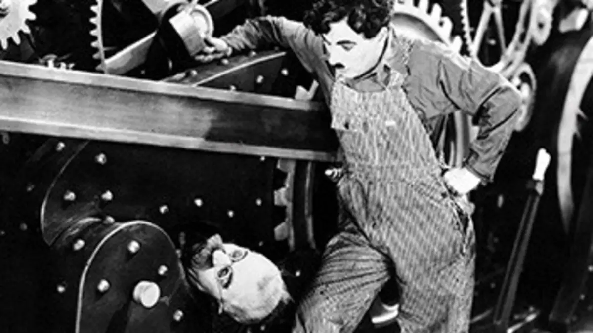 Charlie Chaplin : «Les Temps modernes»