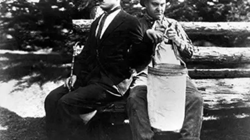Charlot dans le parc