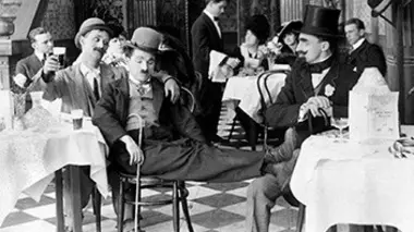 Charlot fait la noce