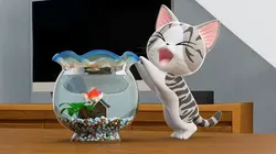 Chi mon chaton S02E01 Chi rencontre un poisson rouge