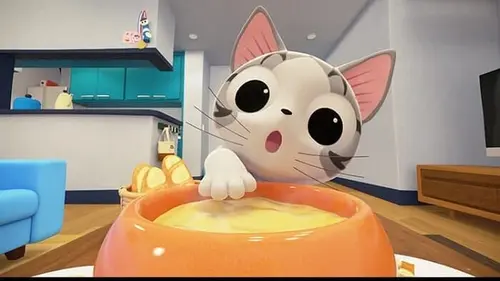 Chi mon chaton S01E04 Chi et le fromage