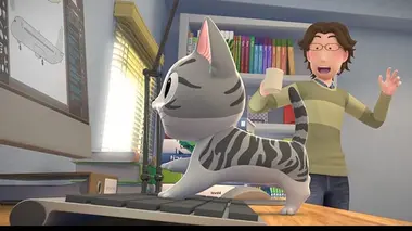 Chi mon chaton S01E16 Chi met la main à la "patte"