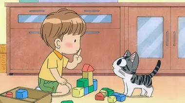 Chi, une vie de chat S01E15 Chi affronte l'orage