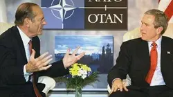 Visuel de Chirac, l'anti-Américain