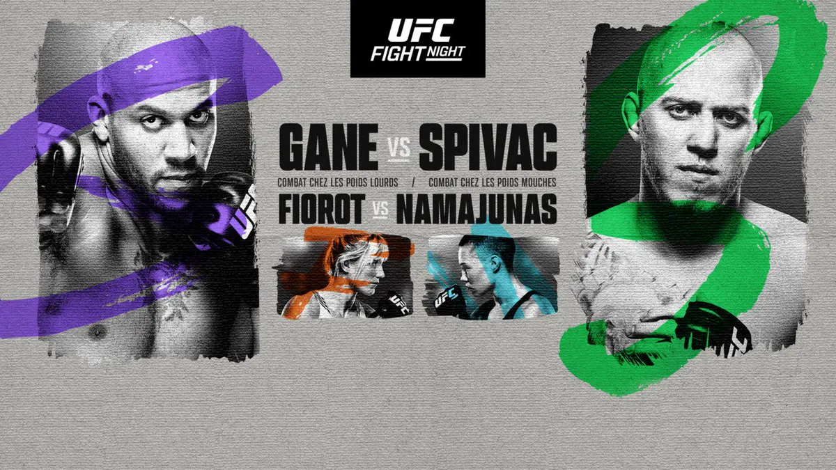 Ciryl Gane - Serghei Spivac et Rose Namajunas - Manon Fiorot