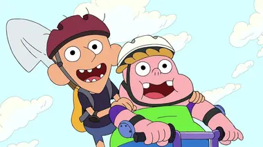 Clarence S03E01 Sumo part à l'Ouest