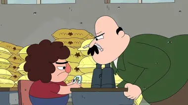 Clarence S03E20 La nuit d'orage de Clarence : Dingus et San-Servo
