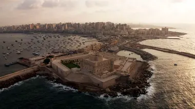 La chute de Cléopâtre et Marc Antoine