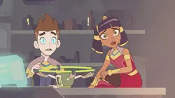 Visuel de Cléopâtre dans l'espace