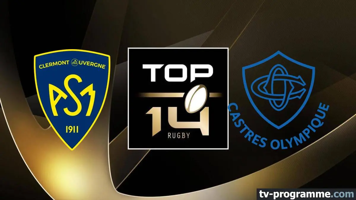 Clermont / Castres Rugby Top 14 2024-2025