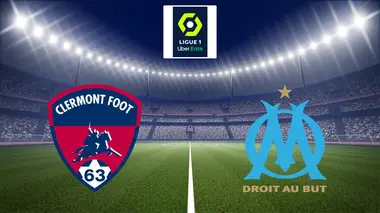 Clermont Foot / Marseille Football Ligue 1 Uber Eats 2023/2024