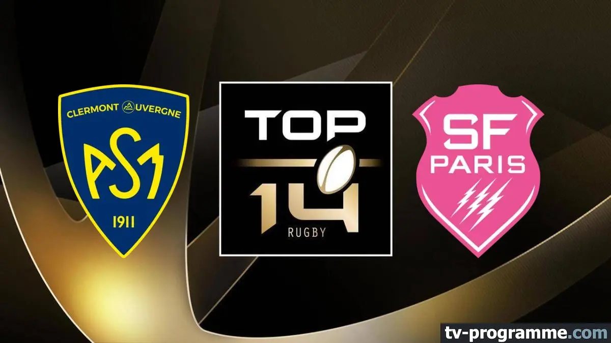 Clermont / Stade Français Rugby Top 14 2023/2024