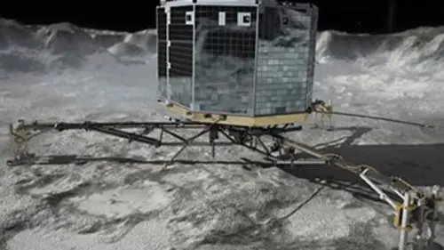 Collision de comète : Rosetta