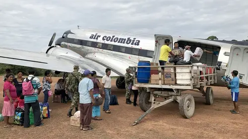 Colombie, les fous volants de l'Amazonie