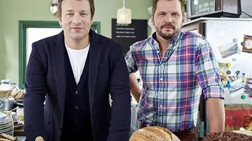 Combat de chefs de Jamie Oliver S01E01 Alan Carr