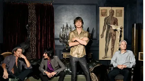 Comme un Rolling Stone Mick Jagger