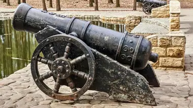 Tentes en toile rectangulaires / Calumets de la paix / Canons