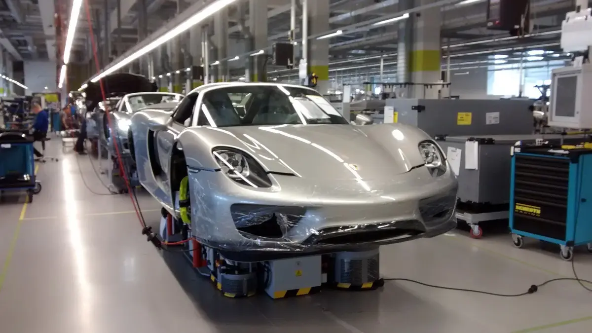Comment c'est fait : Voitures de rêve Porsche 918 Spider