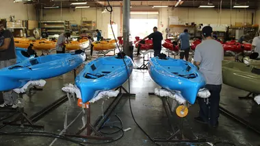 Snails, Cutlery, Kayaks