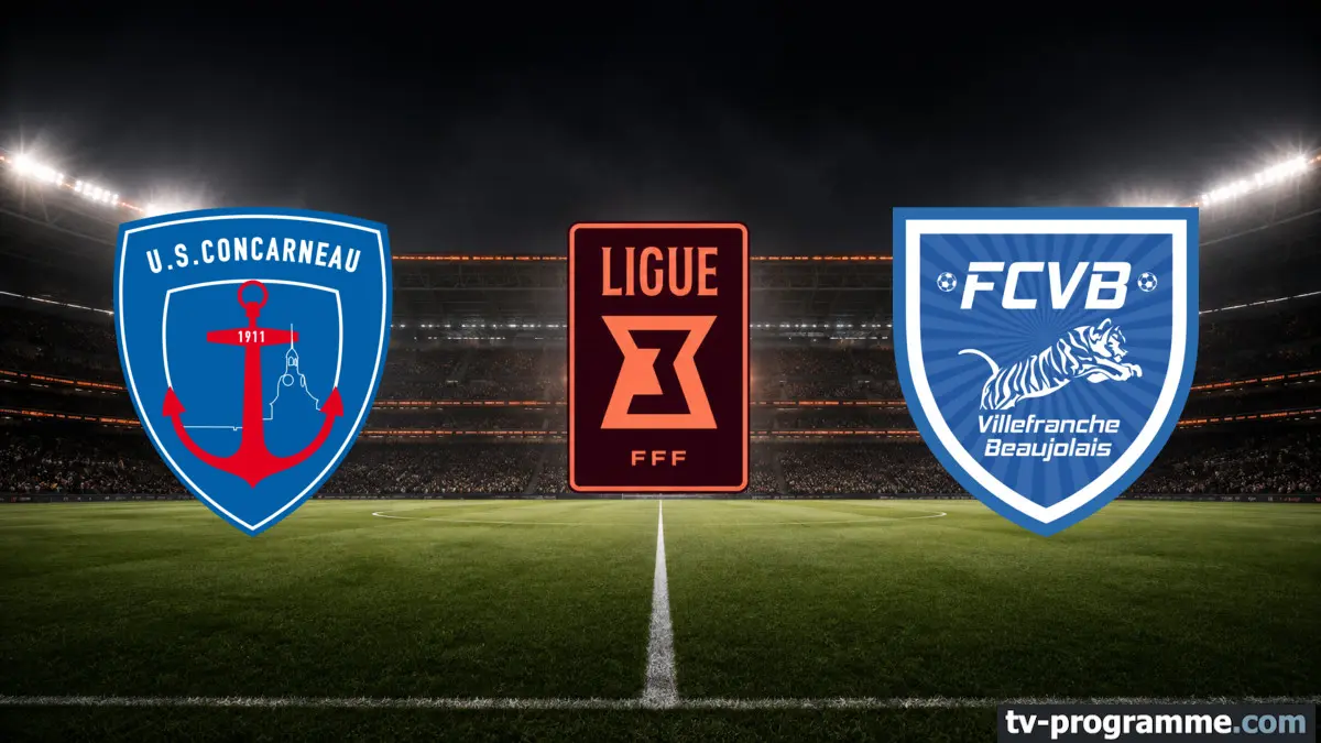 Concarneau / FC Villefranche Beaujolais Football Ligue 3 2026-2027