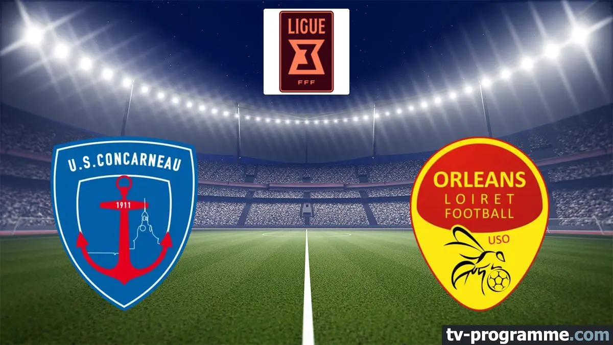 Concarneau / Orléans Football Ligue 3 2026-2027