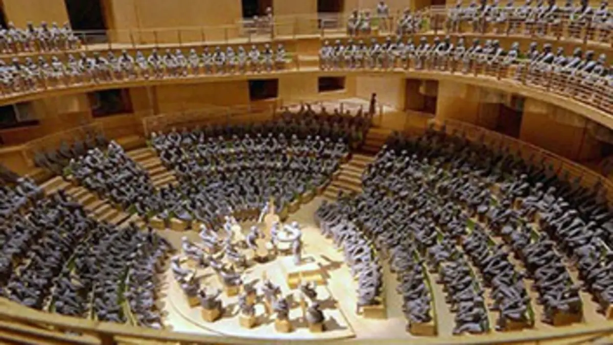 Concert d'ouverture de la salle Pierre-Boulez à Berlin Pemière partie