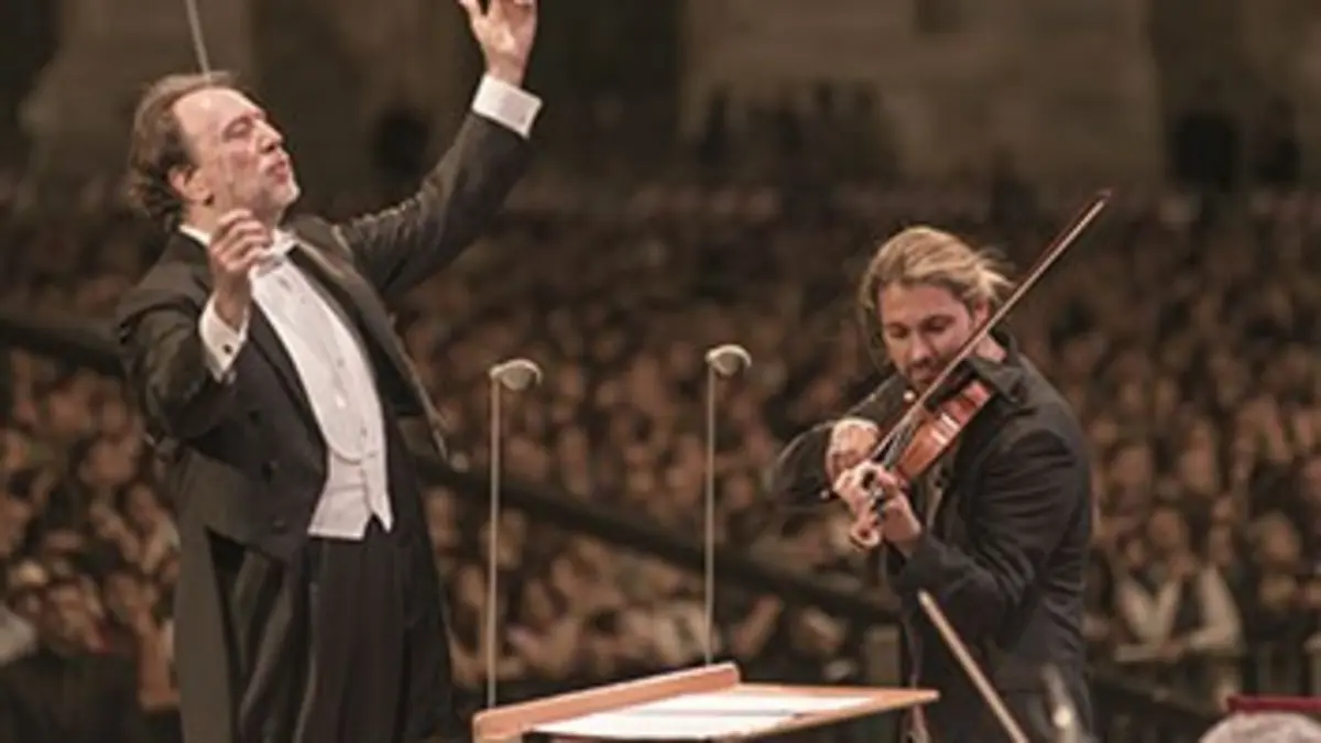 Concert sur la place du Dôme de Milan