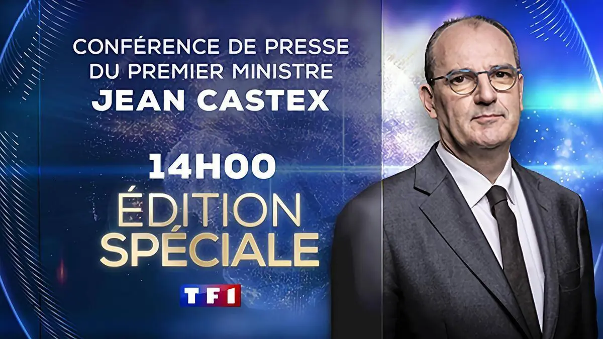 Conférence de presse du Premier ministre Jean Castex et du ministre des Solidarités et de la Santé Olivier Véran