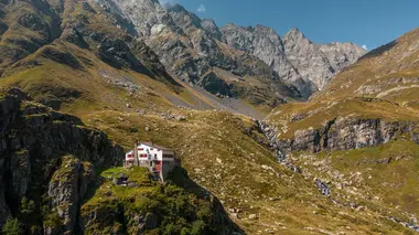 Refuge en haute altitude