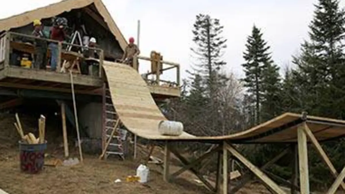Constructions sauvages S01E10 La cabane des neiges