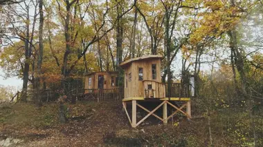 Constructions sauvages La cabane bikers