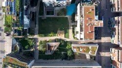 Construire des visions Seestadt à Vienne, Autriche