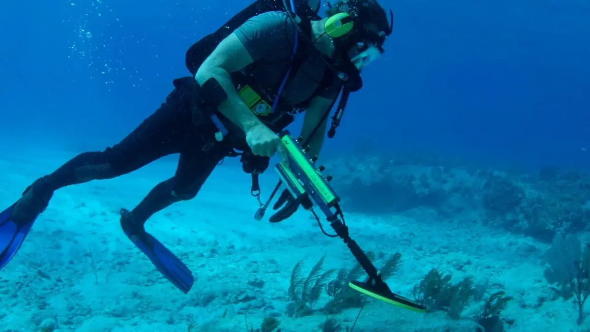 Cooper's Treasure, un trésor vu de l'espace Epave en hauts-fonds