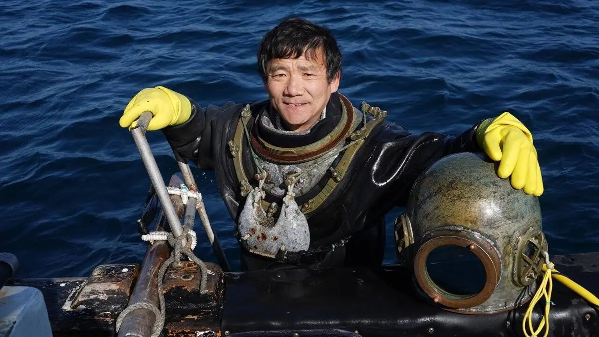 Corée du Sud, un plongeur transfuge