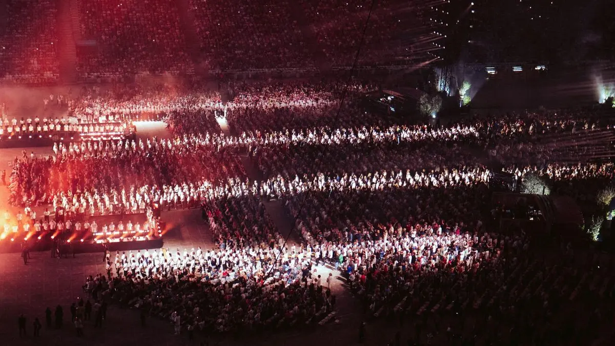 Visuel de Corsu Mezu Mezu, un soir au Vélodrome avec Patrick Fiori