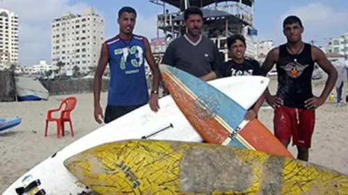 Couleur sable Grande-Bretagne, Gaza