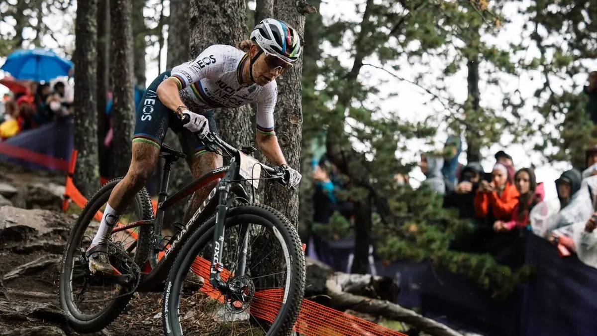 Course dames VTT Coupe du monde 2023