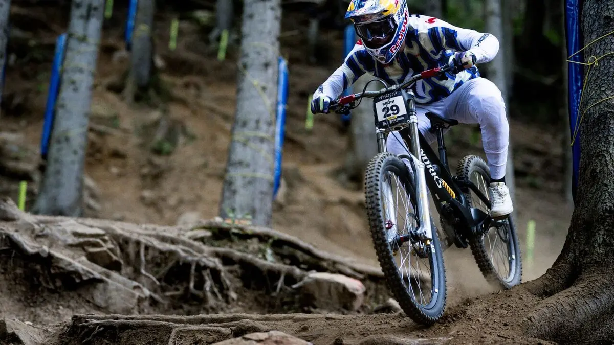 Course messieurs VTT Coupe du monde de descente 2025
