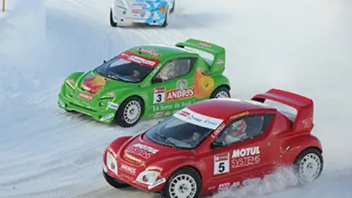 5e manche Course sur glace Trophée Andros 2015/2016