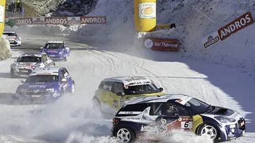 2e manche. 2e course Course sur glace Trophée Andros 2015/2016