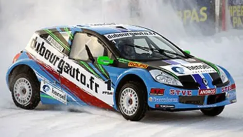 4e manche. 2e course Course sur glace Trophée Andros 2016/2017