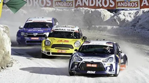 2e manche. 2e course Course sur glace Trophée Andros 2016/2017