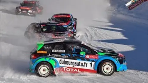 2e manche. 1er jour Course sur glace Trophée Andros 2018/2019