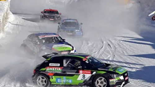 6e manche. 2e jour Course sur glace Trophée Andros 2017/2018
